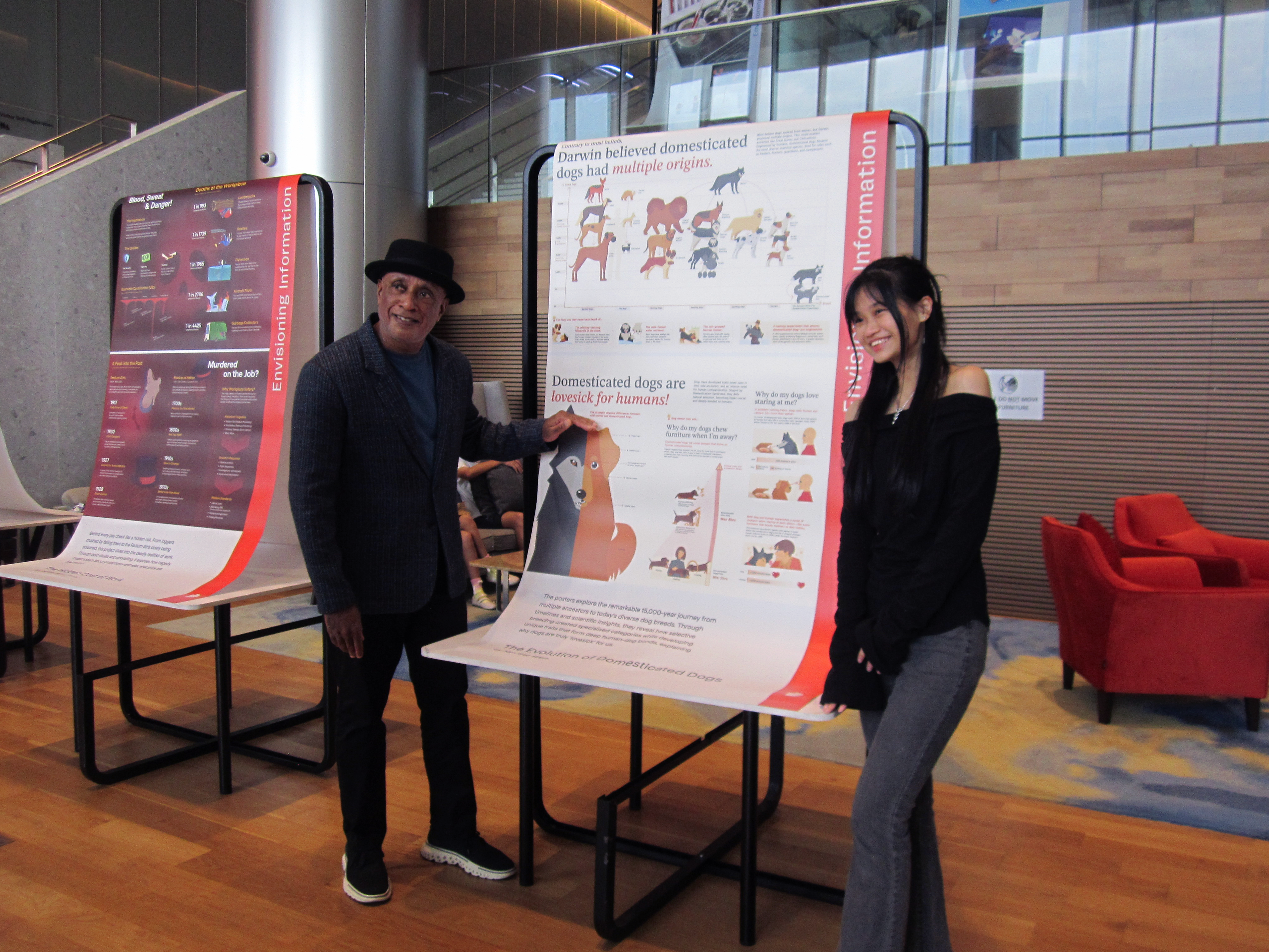 Exhibited Infographic Posters 1